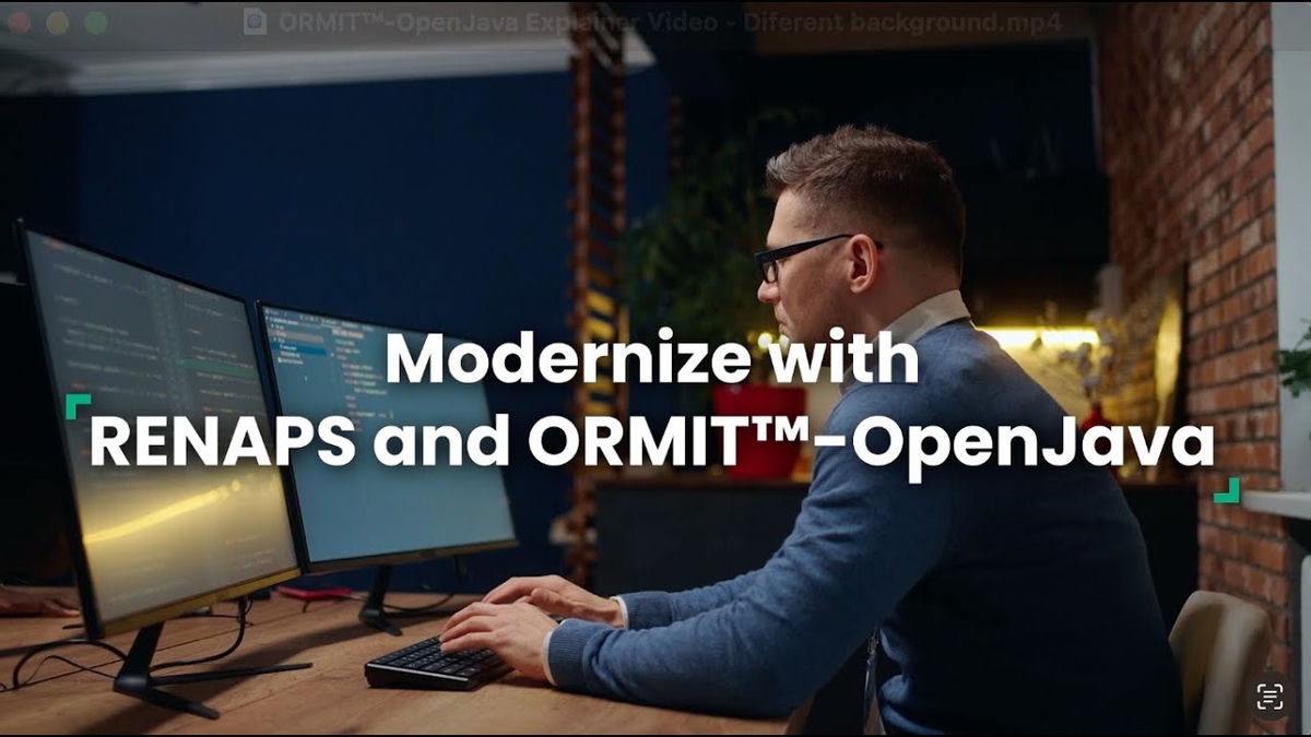 Démo ORMIT™-OpenJava : d'Oracle Forms à React et Angular