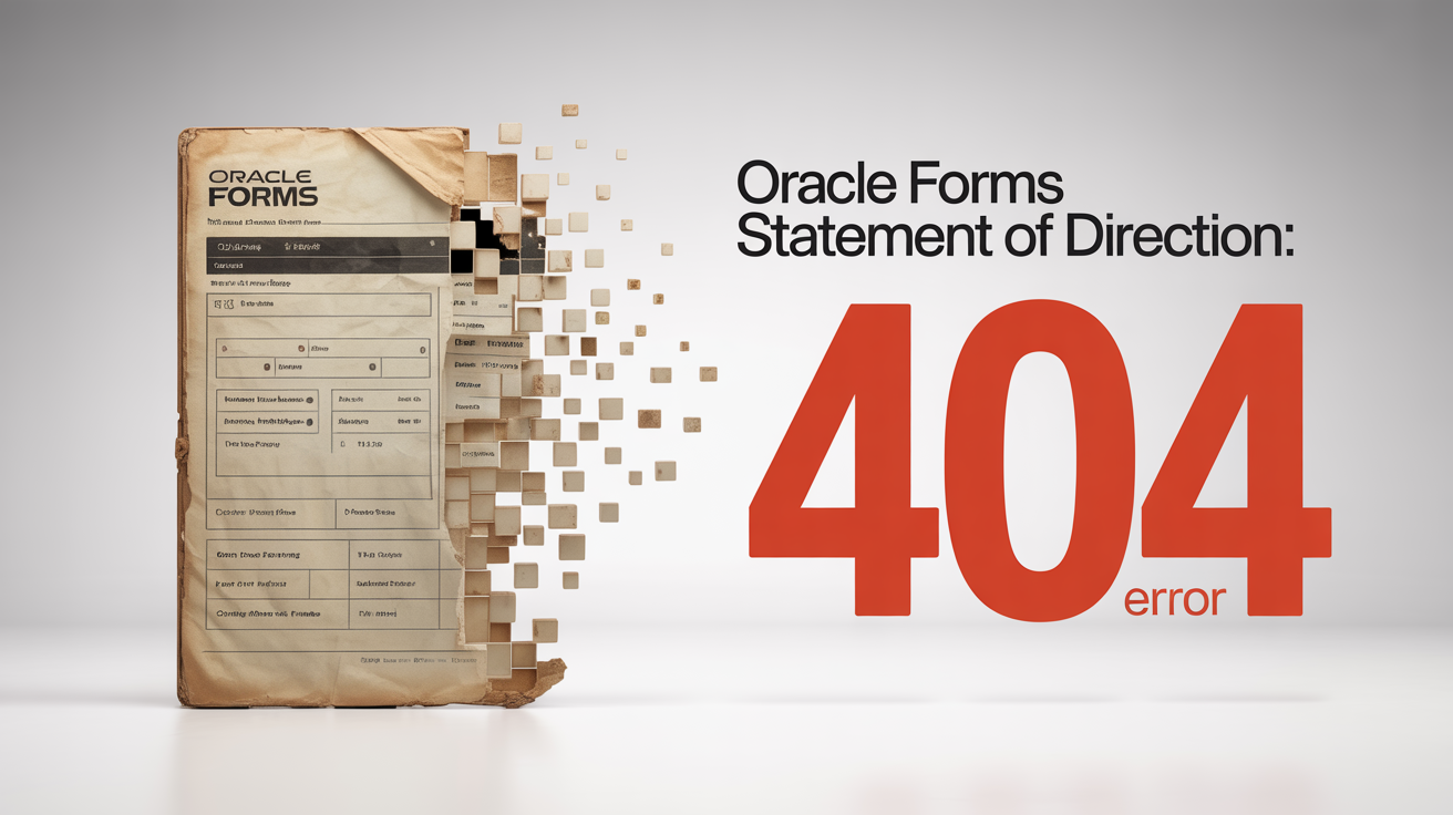 Oracle Forms Statement of Direction 404