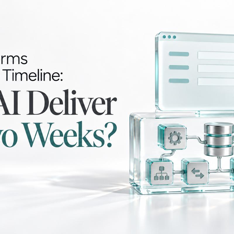 Oracle Forms Migration Timeline: Can AI Deliver in Two Weeks?